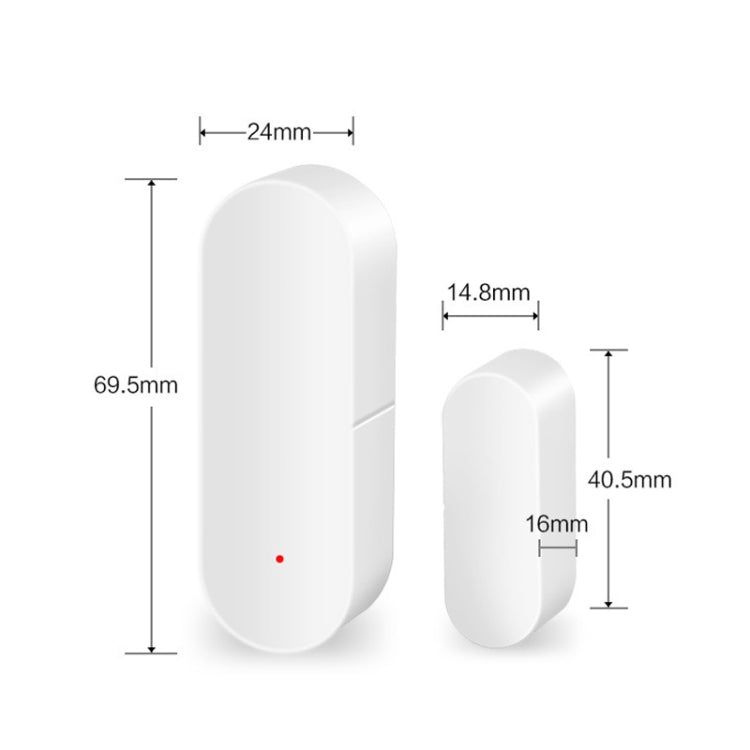 DY-MC400A WiFi Smart Linkage Home Door and Window Detector, Support Voice Control & APP Remote Control DY-MC400A WiFi Smart Linkage Home Door and Window Detector, Support Voice Control & APP Remote Control